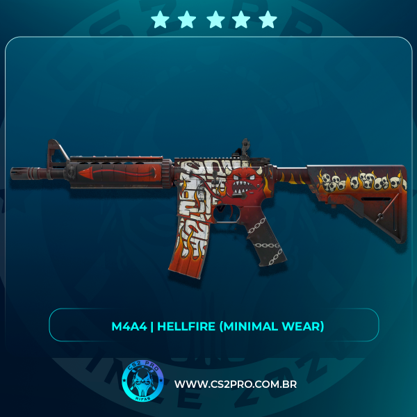 #1006 M4A4 | Hellfire